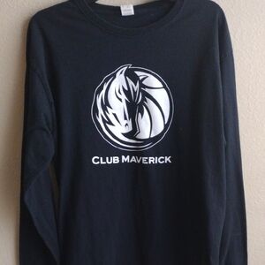 Club Maverick Black Long Sleeve Shirt